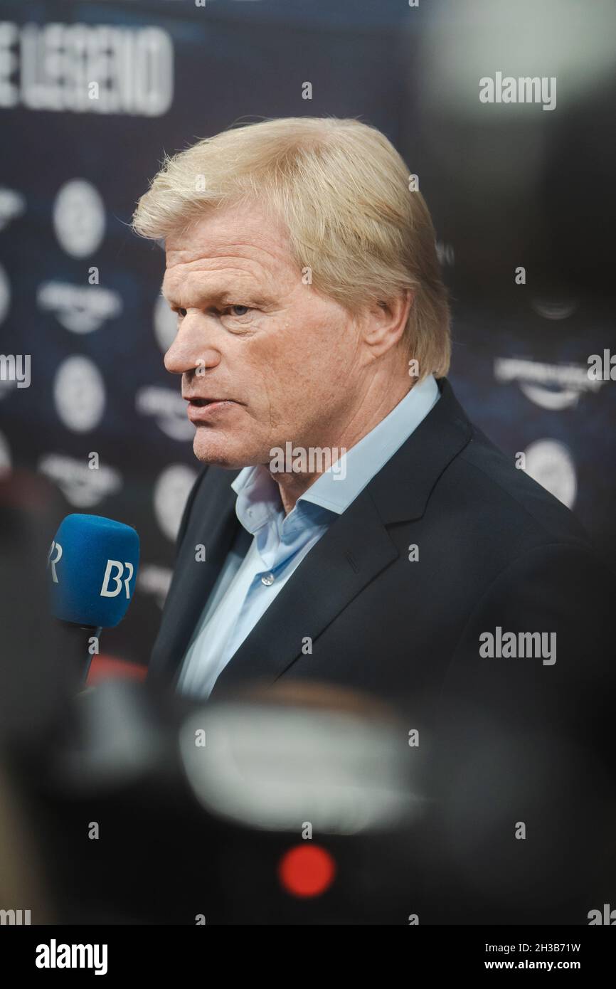 Oliver Kahn ehemaliger Torwart und Vorstandsvorsitzender FC Bayern. Am  25.10.2021 fand die Premierenfeier zur Amazon Original Doku FC Bayern-  Behind the legend im Arri Kino in München * Oliver Kahn former goalkeeper