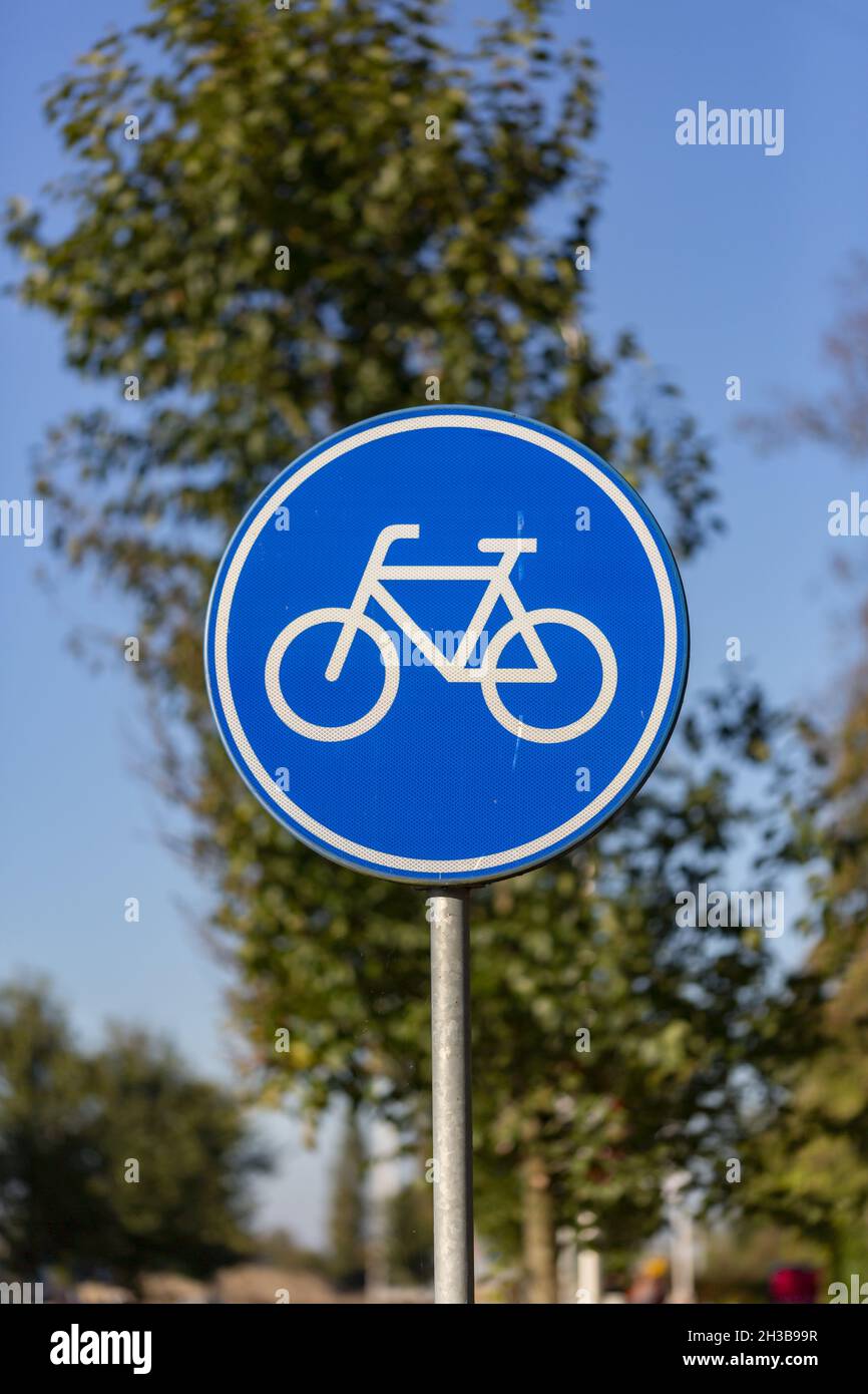 Dutch public transportation concept. Stock Photo