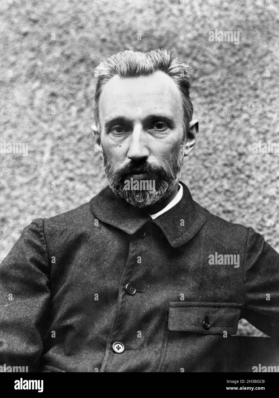 The Nobel prize winning scientists, Pierre Curie in 1890 Stock Photo