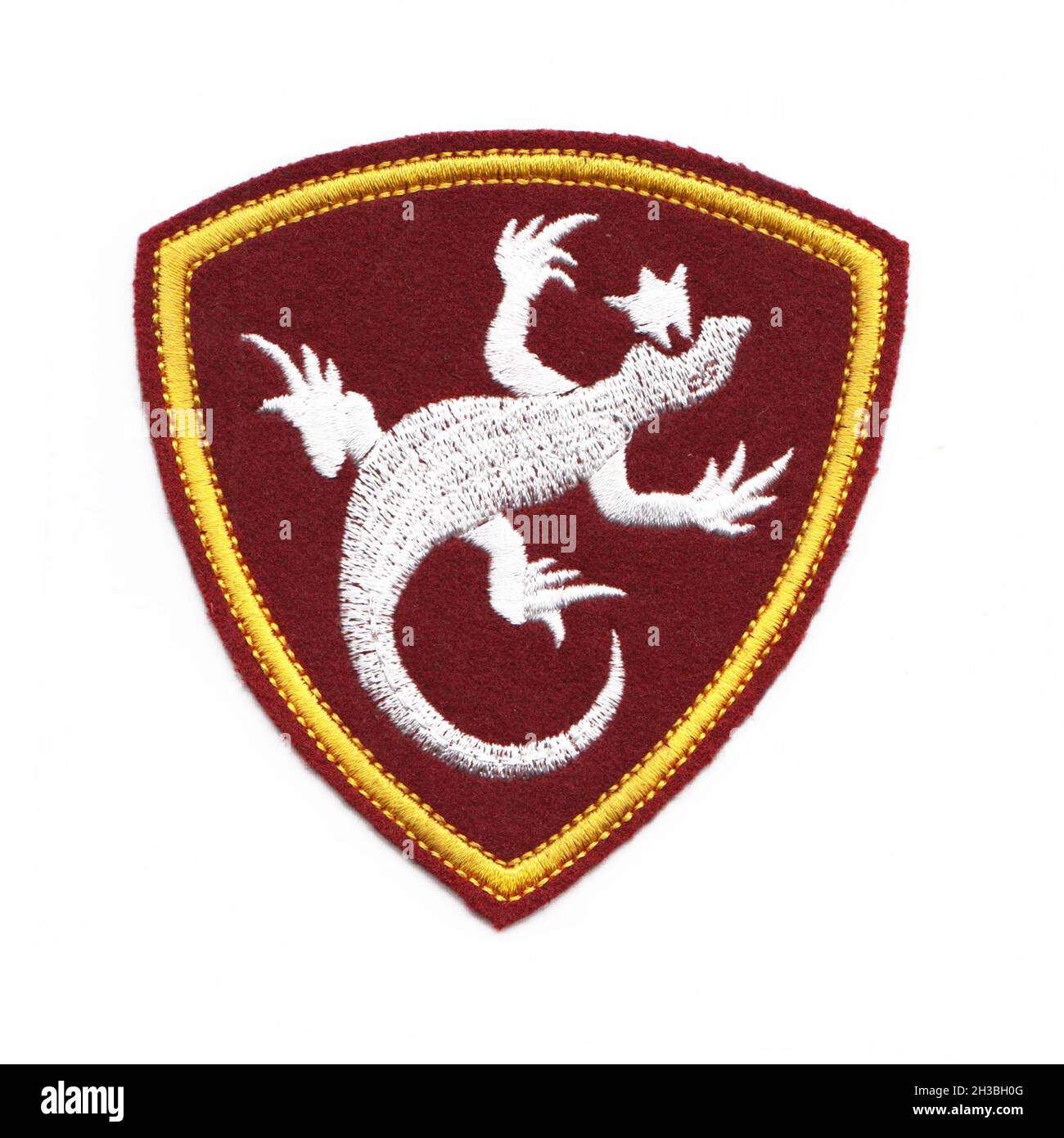 Russian internal troops patch with white background Stock Photo - Alamy