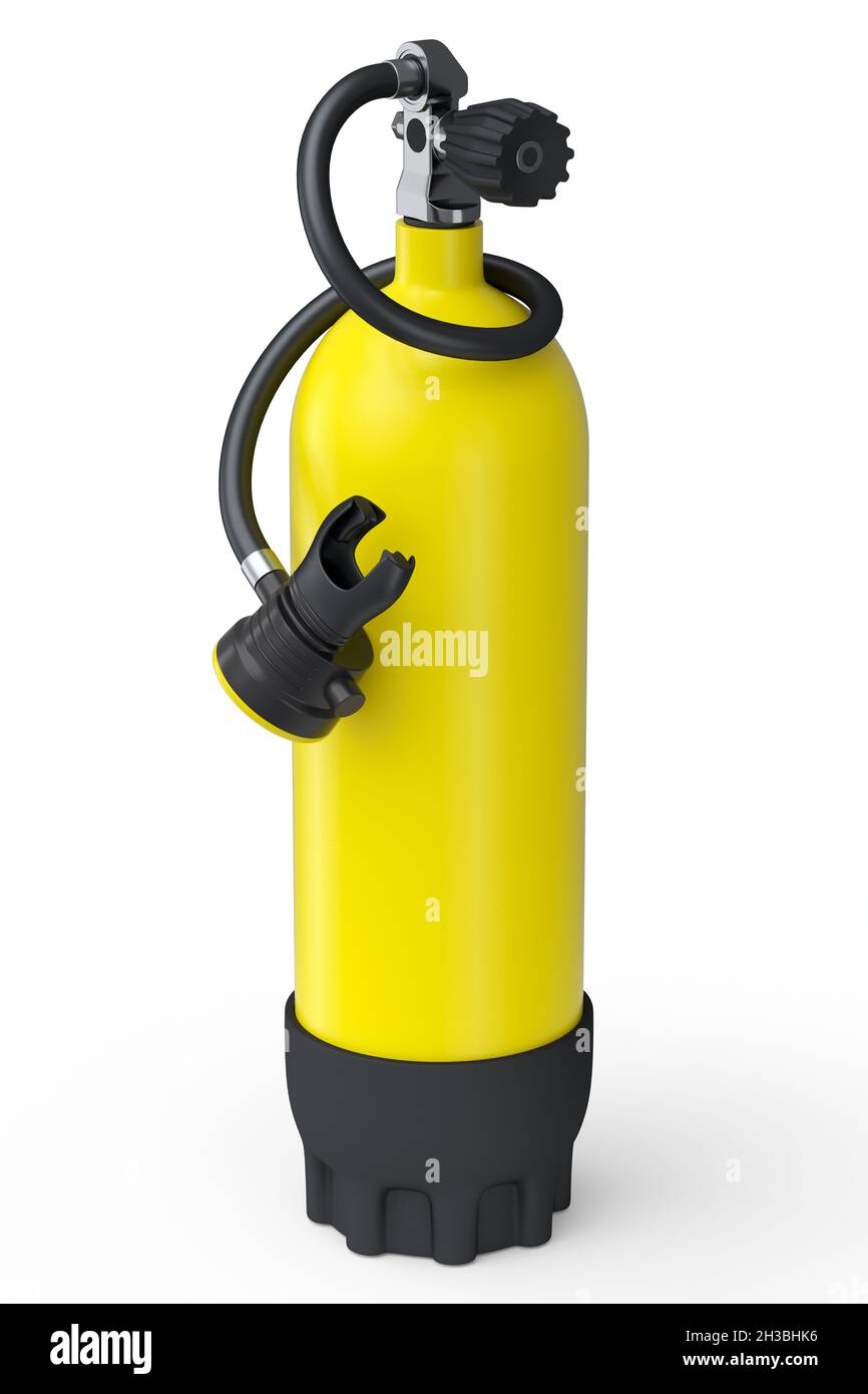 Scuba Tank With Diver
