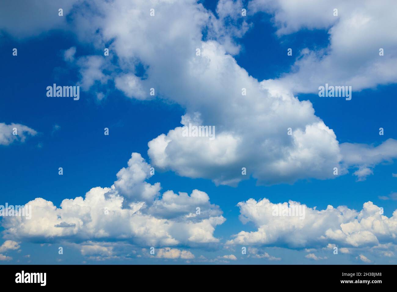Blue sky and white clouds abstract background Stock Photo - Alamy