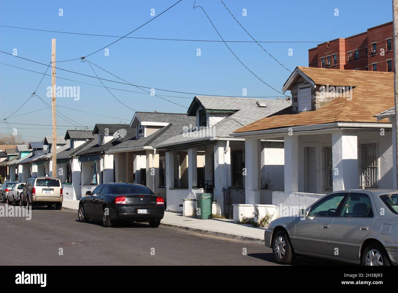 Beach Bungalows, Far Rockaway, Queens, New York Stock Photo Alamy
