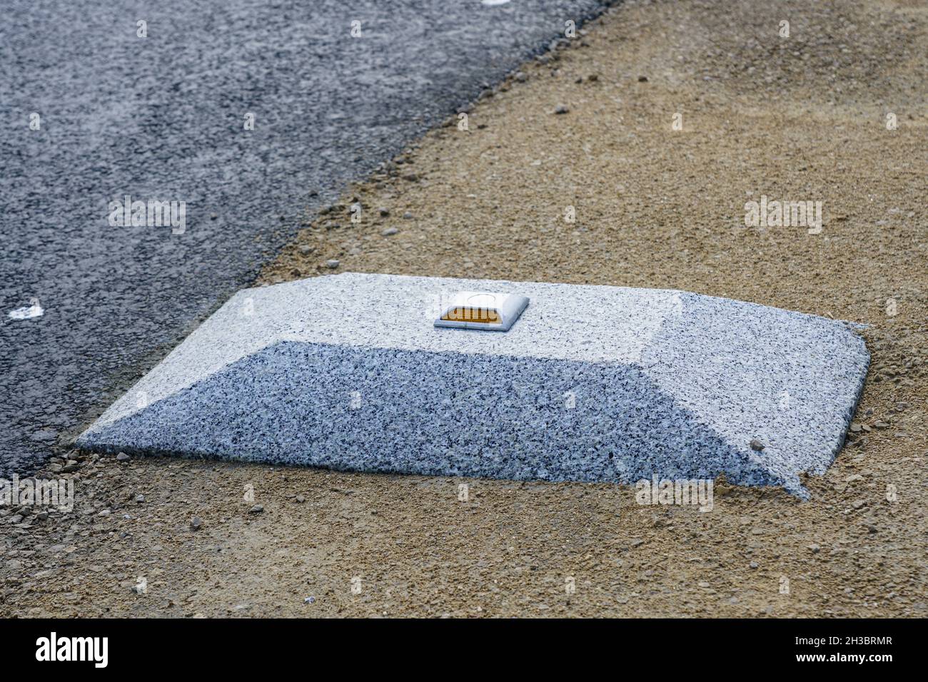 new modern roadside enclosures in the form of a concrete elevation with ...