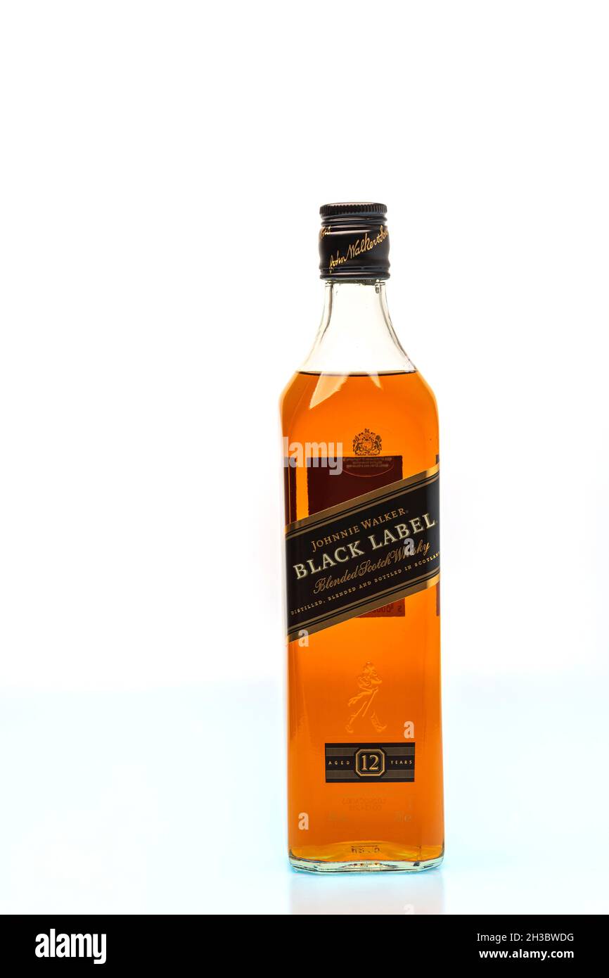 Johnnie walker black label and glass hi-res stock photography and images -  Alamy