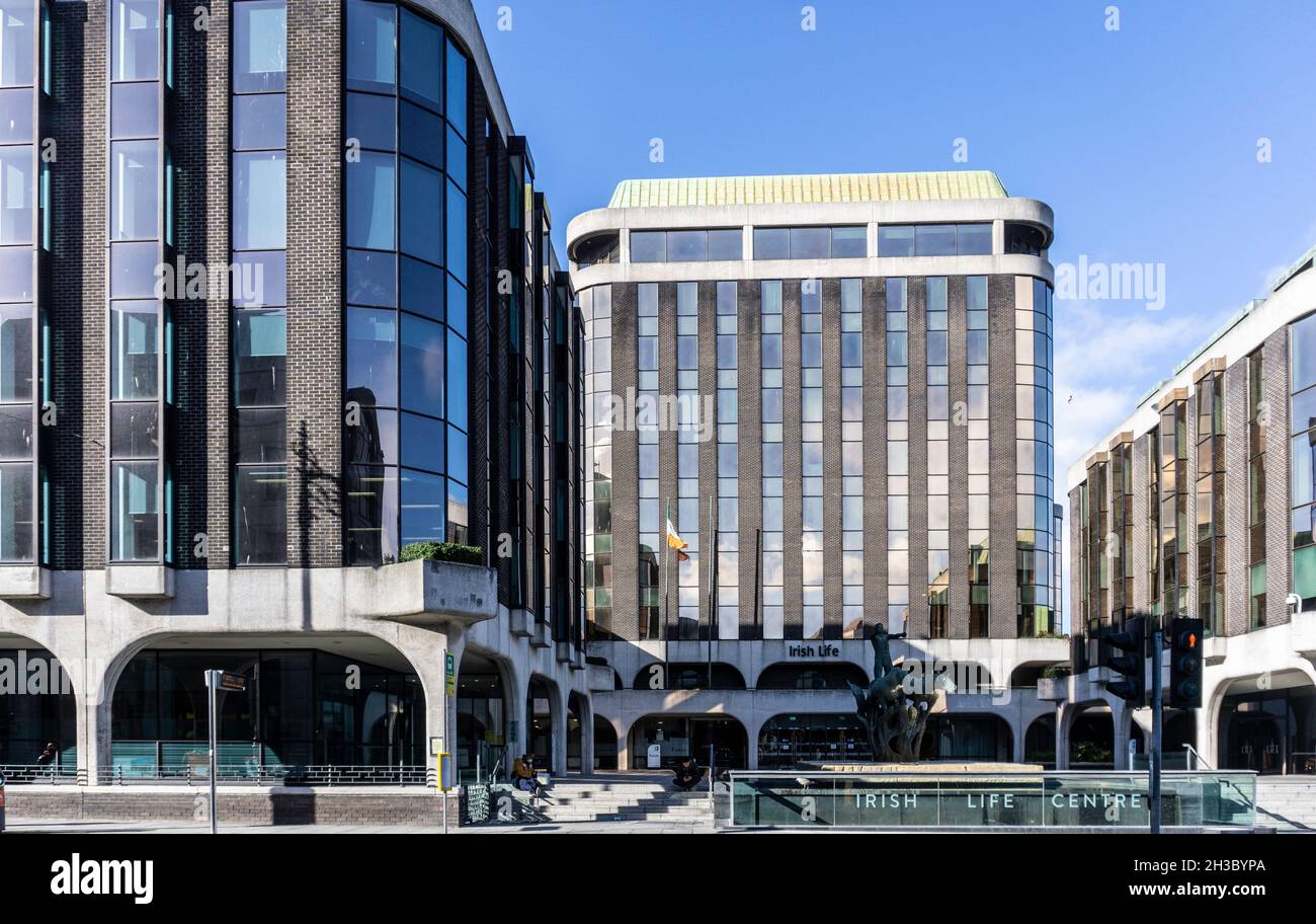 The Irish Life Centre in Lower Abbey Street, Dublin, Ireland. The
