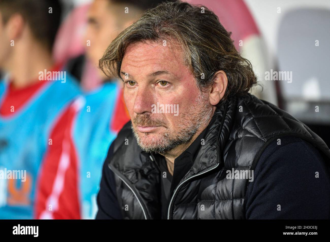 Vicenza, Italy. 27th Oct, 2021. Giovanni Stroppa (Head Coach AC Monza) during LR Vicenza vs AC Monza, Italian Football Championship League BKT in Vicenza, Italy, October 27 2021 Credit: Independent Photo Agency/Alamy Live News Stock Photo