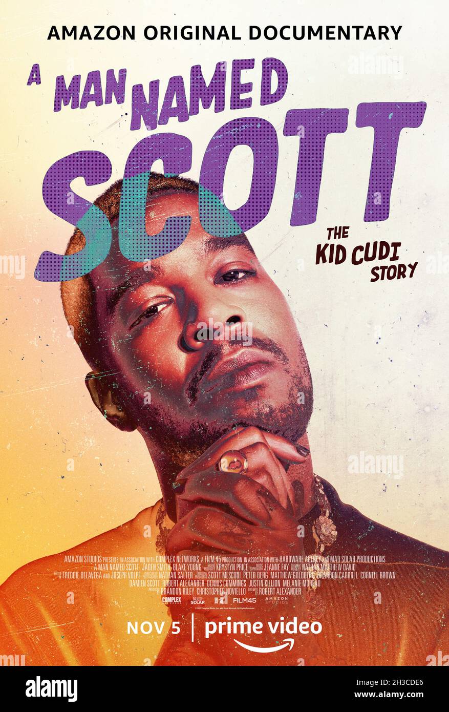 RELEASE DATE: November 5, 2021 TITLE: A Man Named Scott STUDIO: Amazon  Studios DIRECTOR:Robert Alexander PLOT: Follows the music career of Kid  Cudi from the release of 'Day 'N Night' in 2008