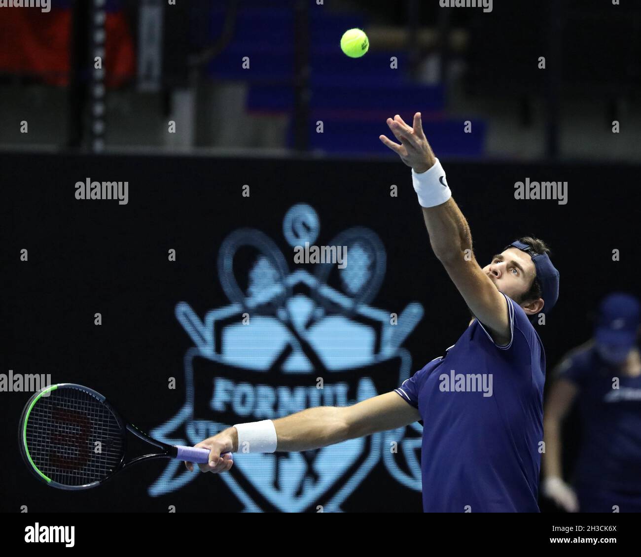 Karen khachanov action images hi-res stock photography and images