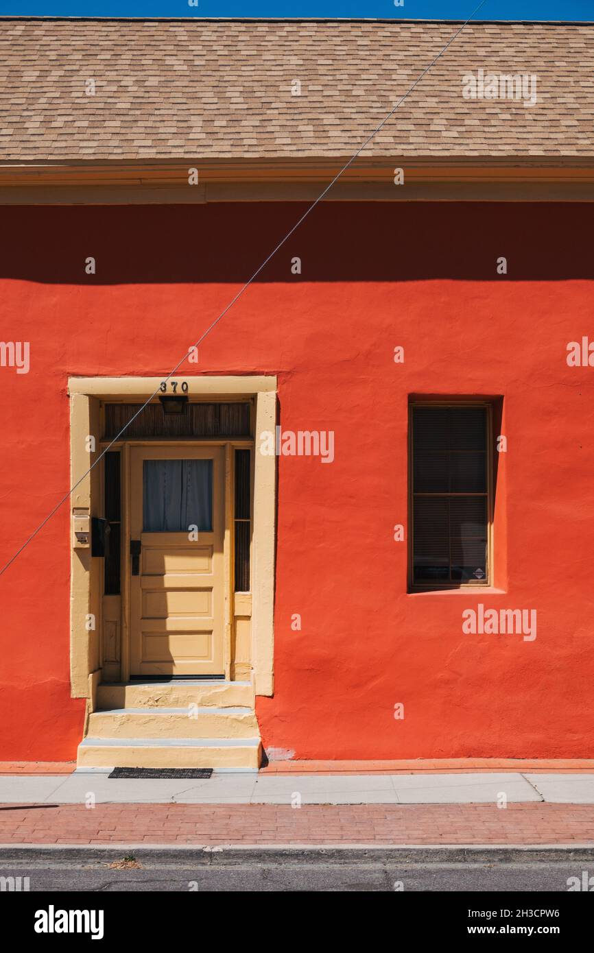 Painted orange house hires stock photography and images Alamy