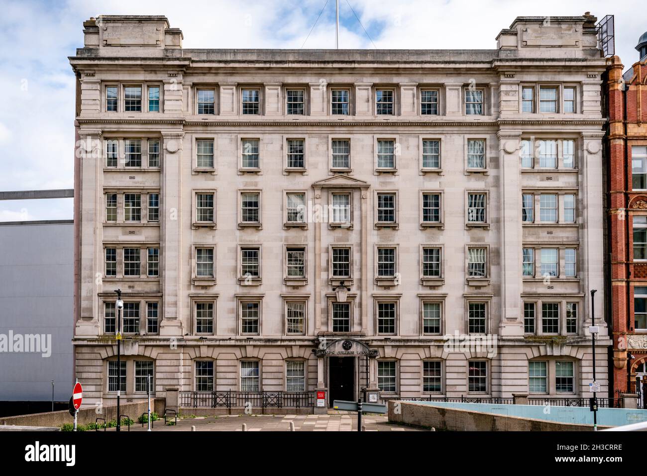 King’s College London (Waterloo Bridge Wing) London, UK Stock Photo Alamy