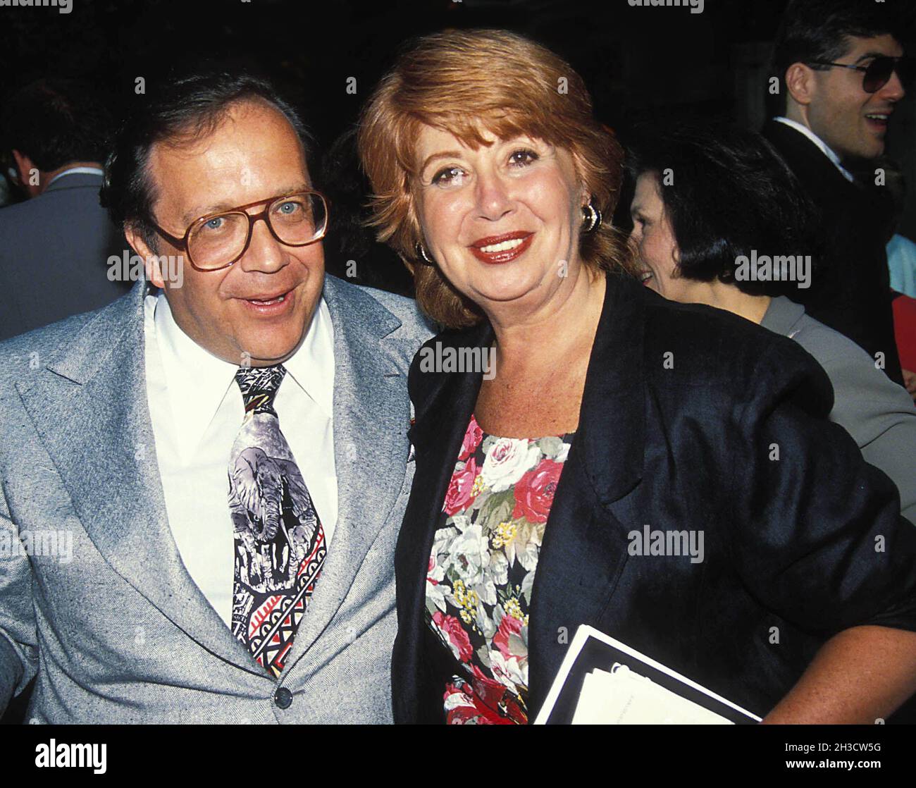 Warner LeRoy Beverly Sills 1988 Photo by Adam Scull/PHOTOlink Stock Photo