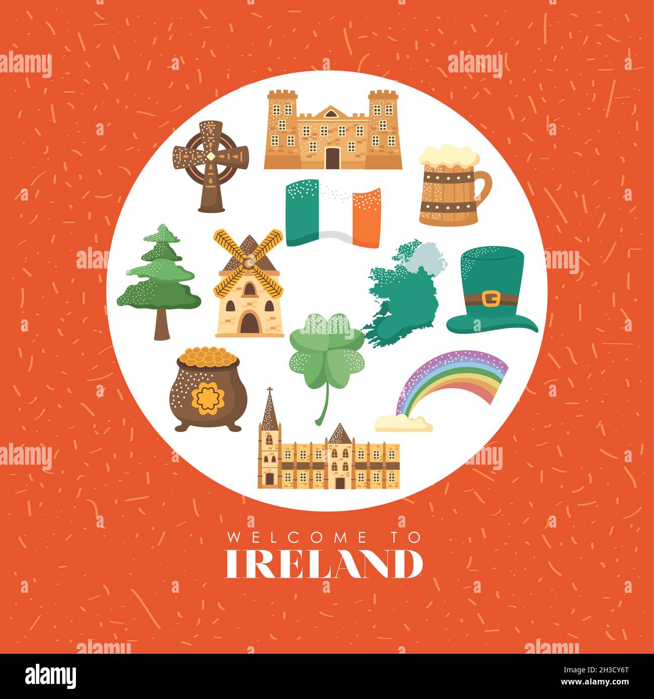 Irish windmill Stock Vector Images - Alamy