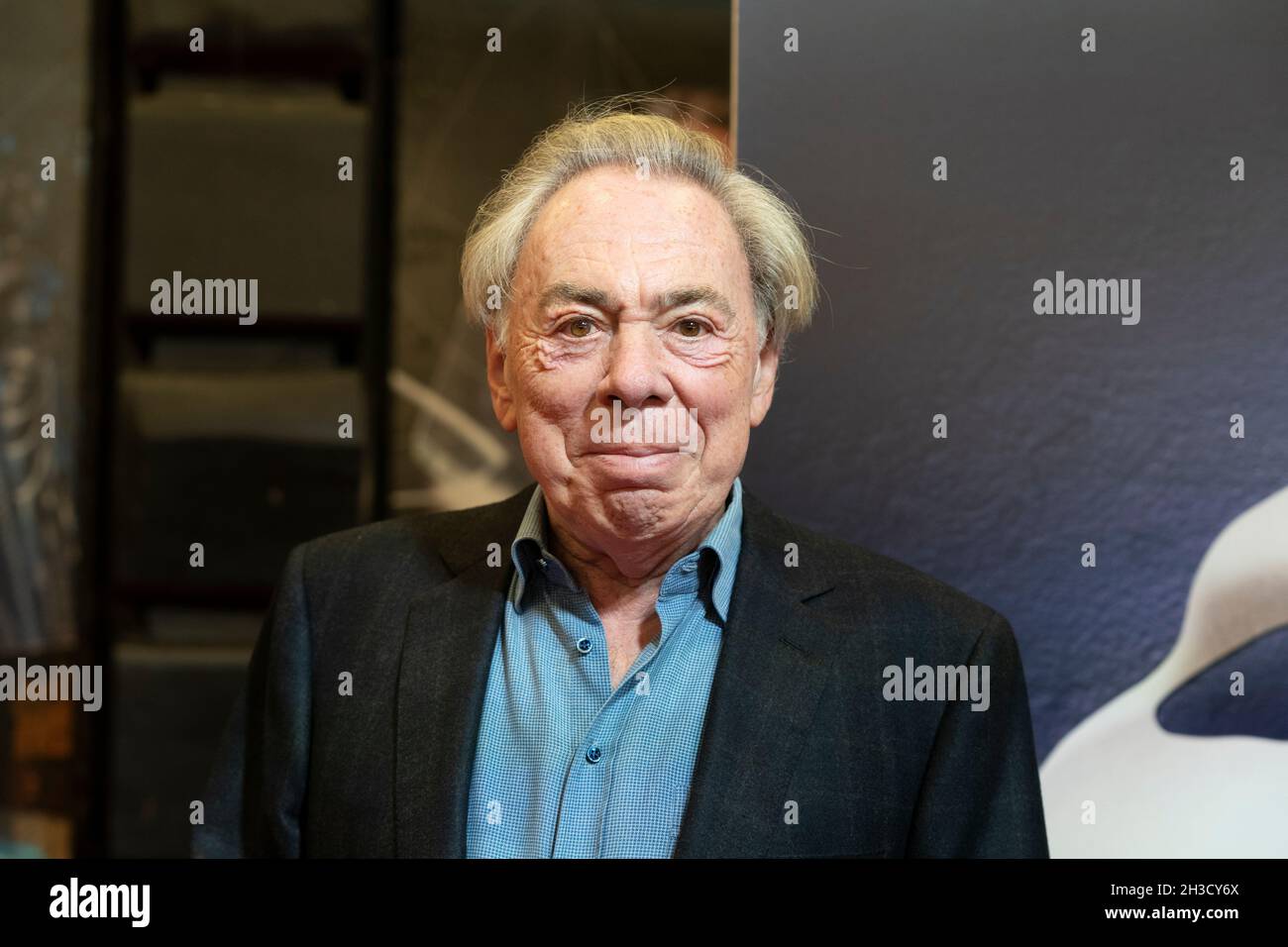 New York, NY - October 22, 2021: Composer Sir Andrew Lloyd Webber ...