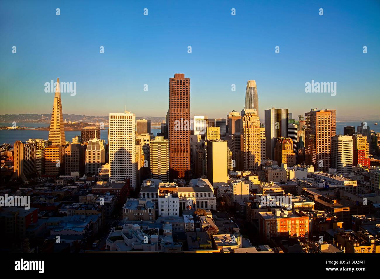 Financial District, San Francisco, CA Stock