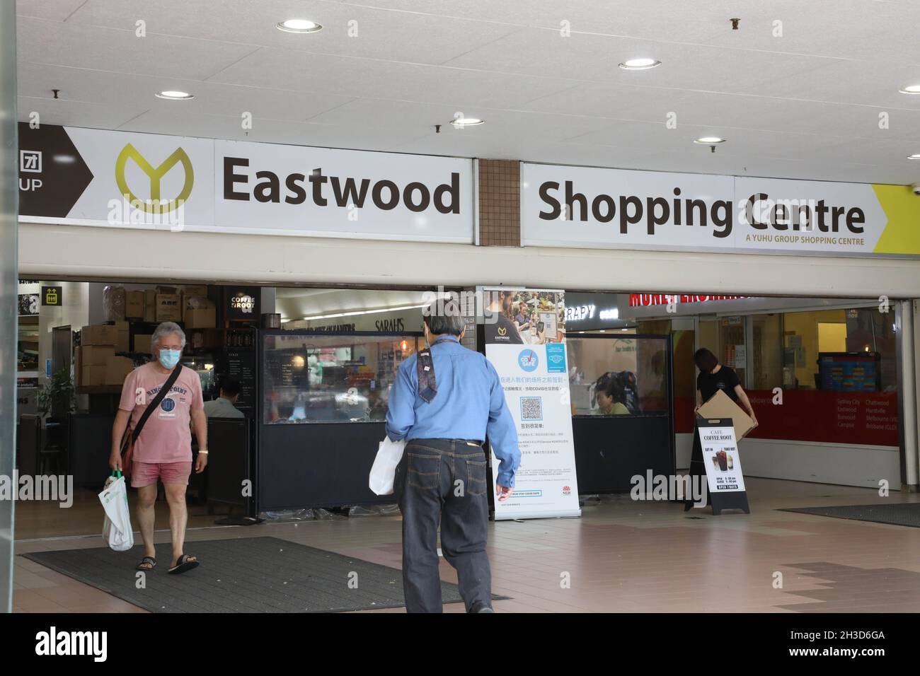 Eastwood Shopping Centre, Rowe Street, Eastwood, Sydney, NSW, Australia Stock Photo Alamy