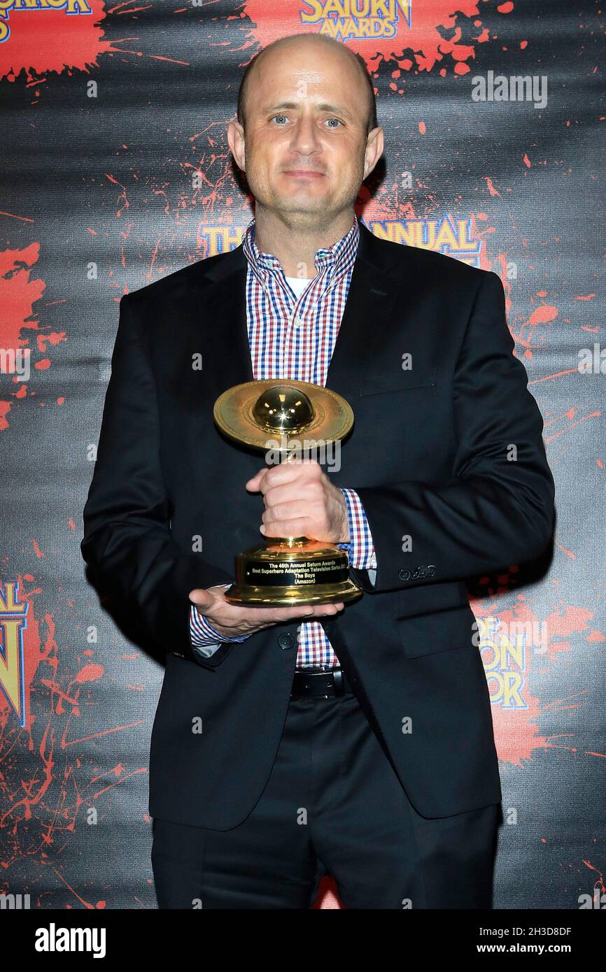 LOS ANGELES - OCT 26: Erik Kripke at the 46th Annual Saturn Awards ...