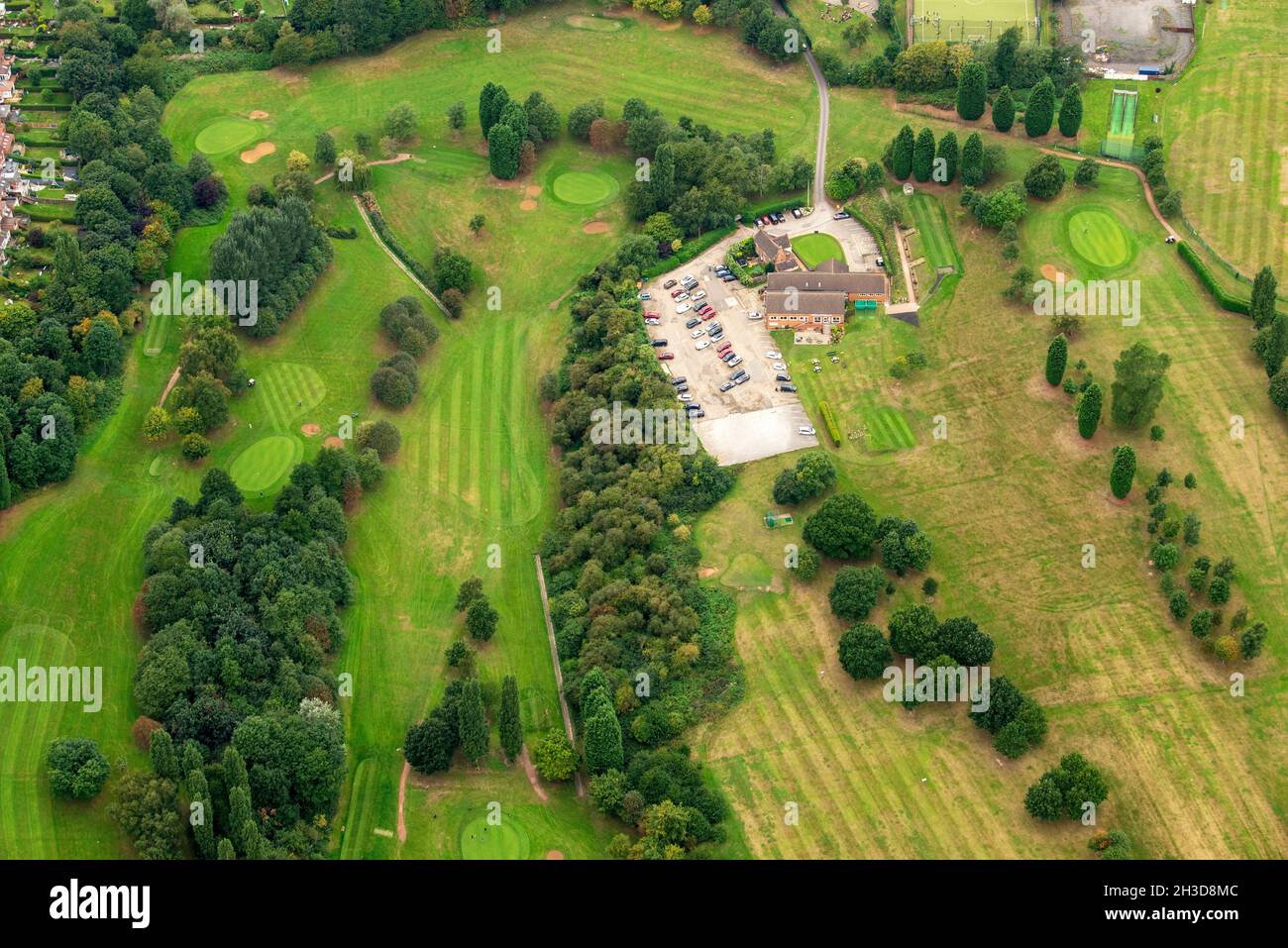 Aerial Image of Mapperley Golf Club Nottingham Nottinghamshire England