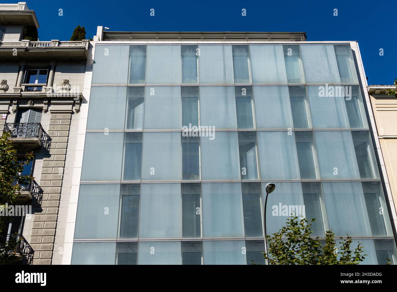 Madrid, Spain September 26, 2021 Luxury real estate development in