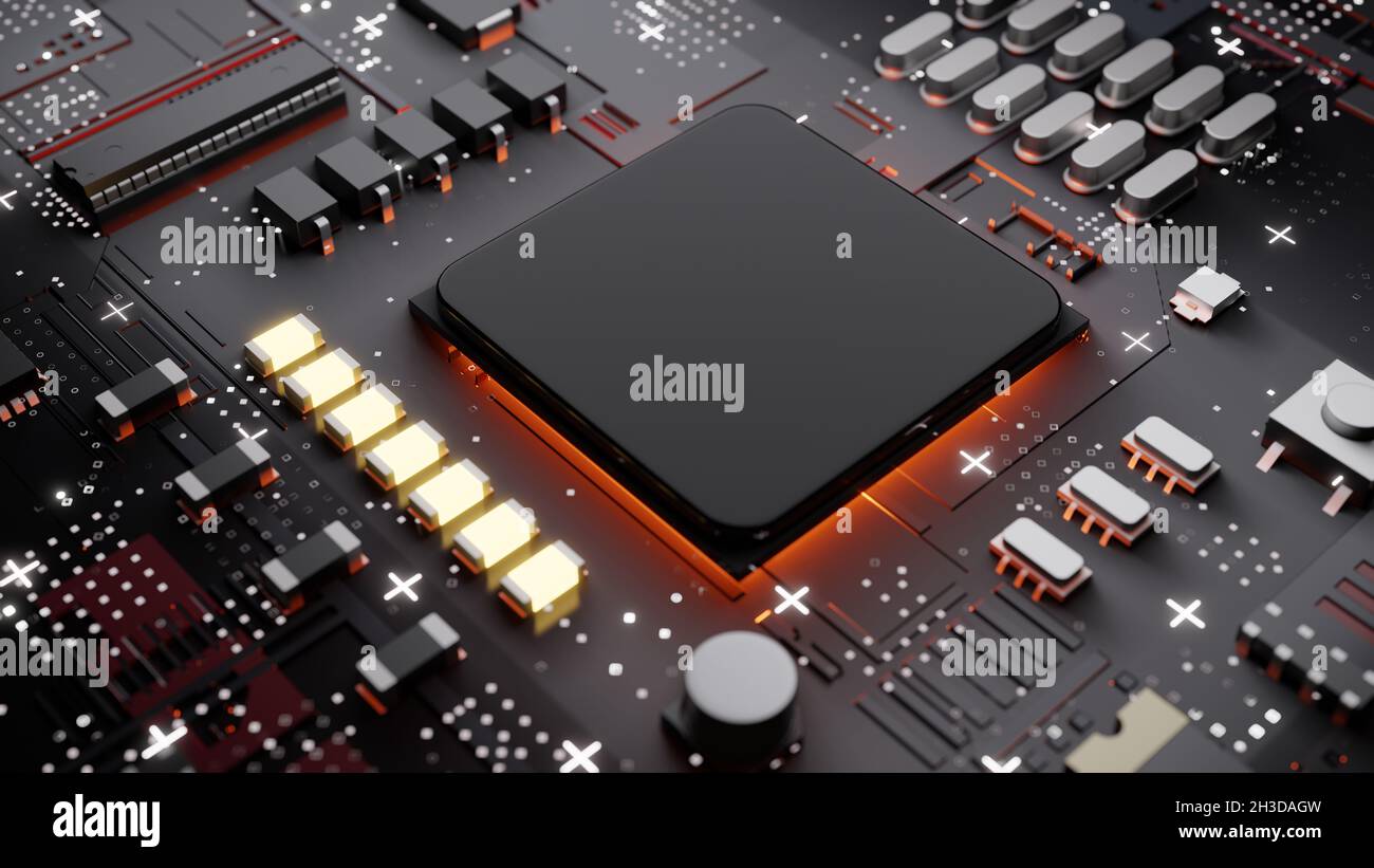 Central Computer Processors CPU concept Stock Photo - Alamy