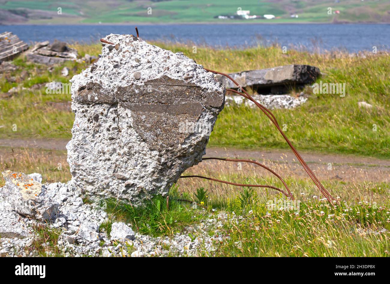 details-of-an-abandoned-naval-base-on-iceland-hv-tanes-hvalfj-rdur