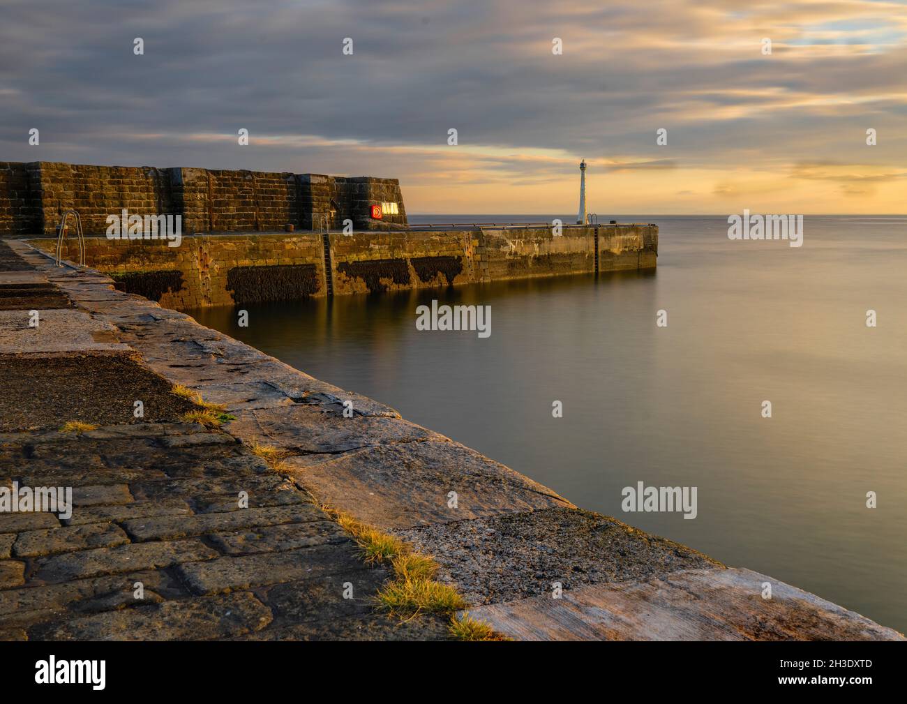 Anstruther Harbour Stock Photo