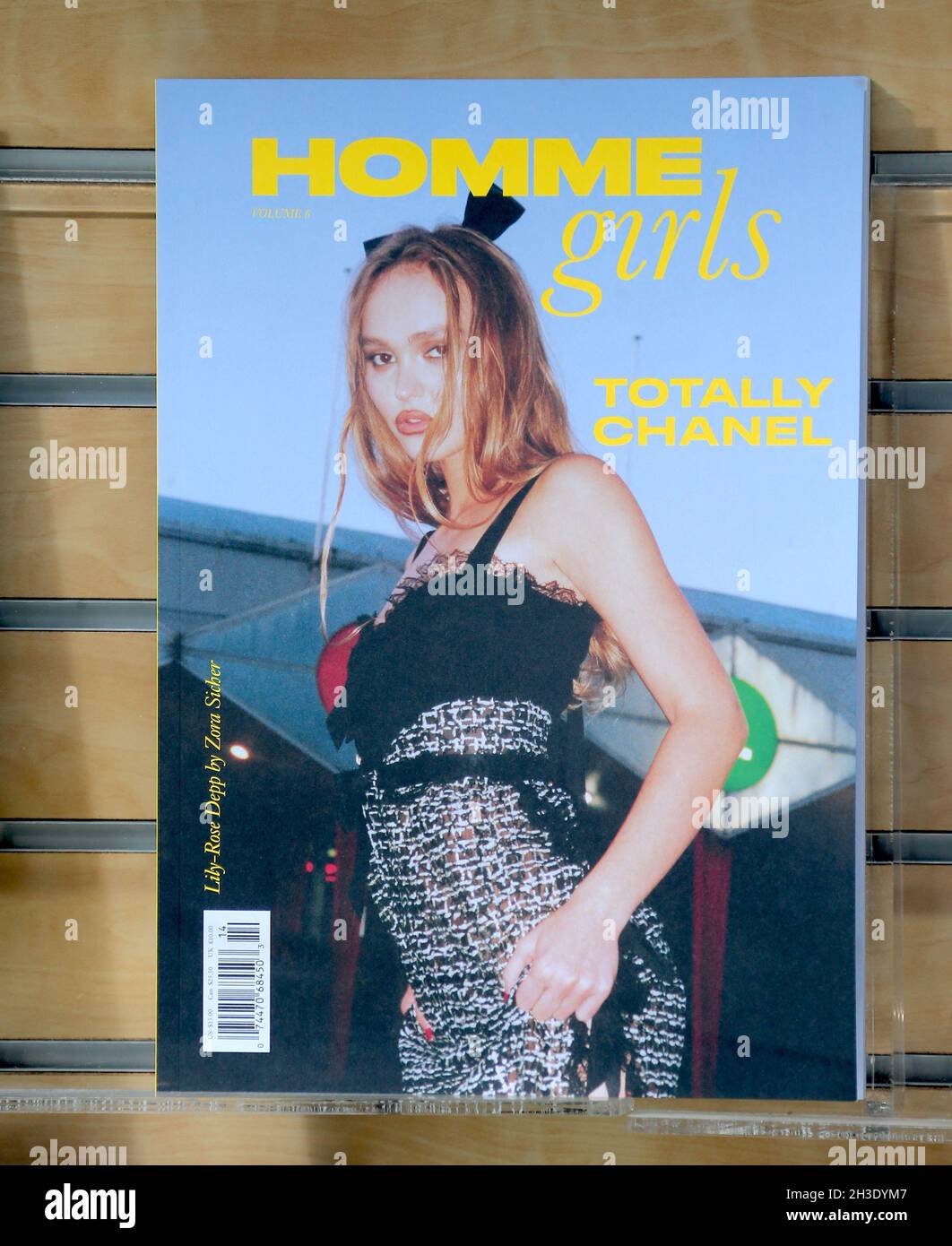 Fashion magazine Homme Girls covers Volume 6 Totally Chanel with