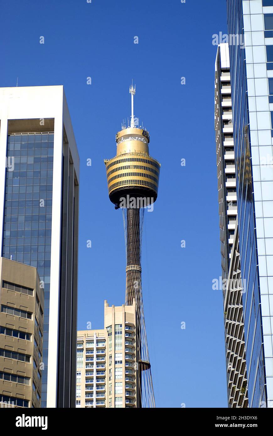 Sydney Tower, Australia, New South Wales, Sydney Stock Photo