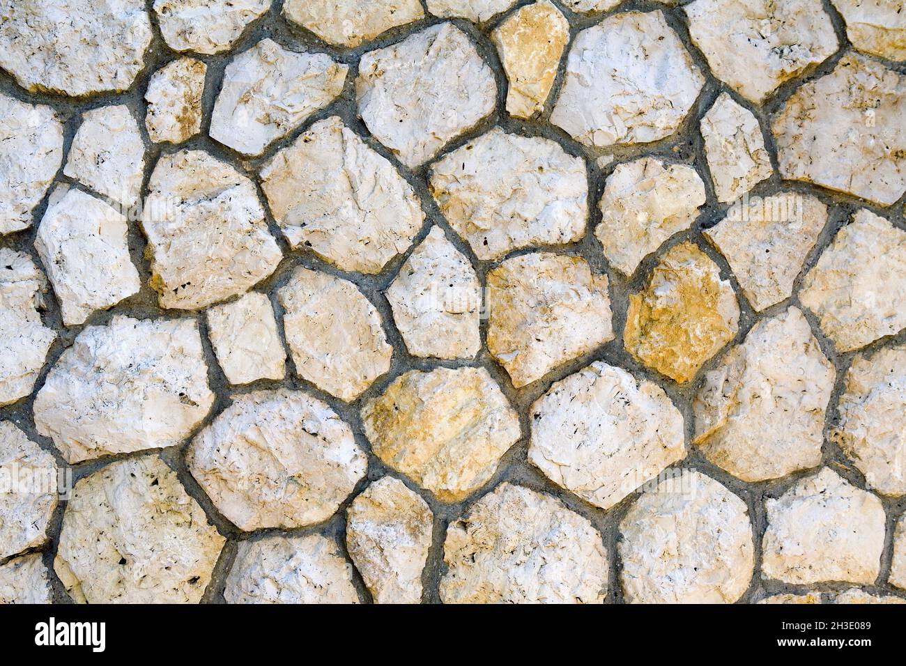 stonewall, detail, Germany Stock Photo