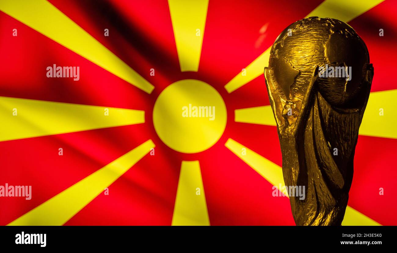 October 6, 2021, Skopje, Macedonia. FIFA World Cup against the