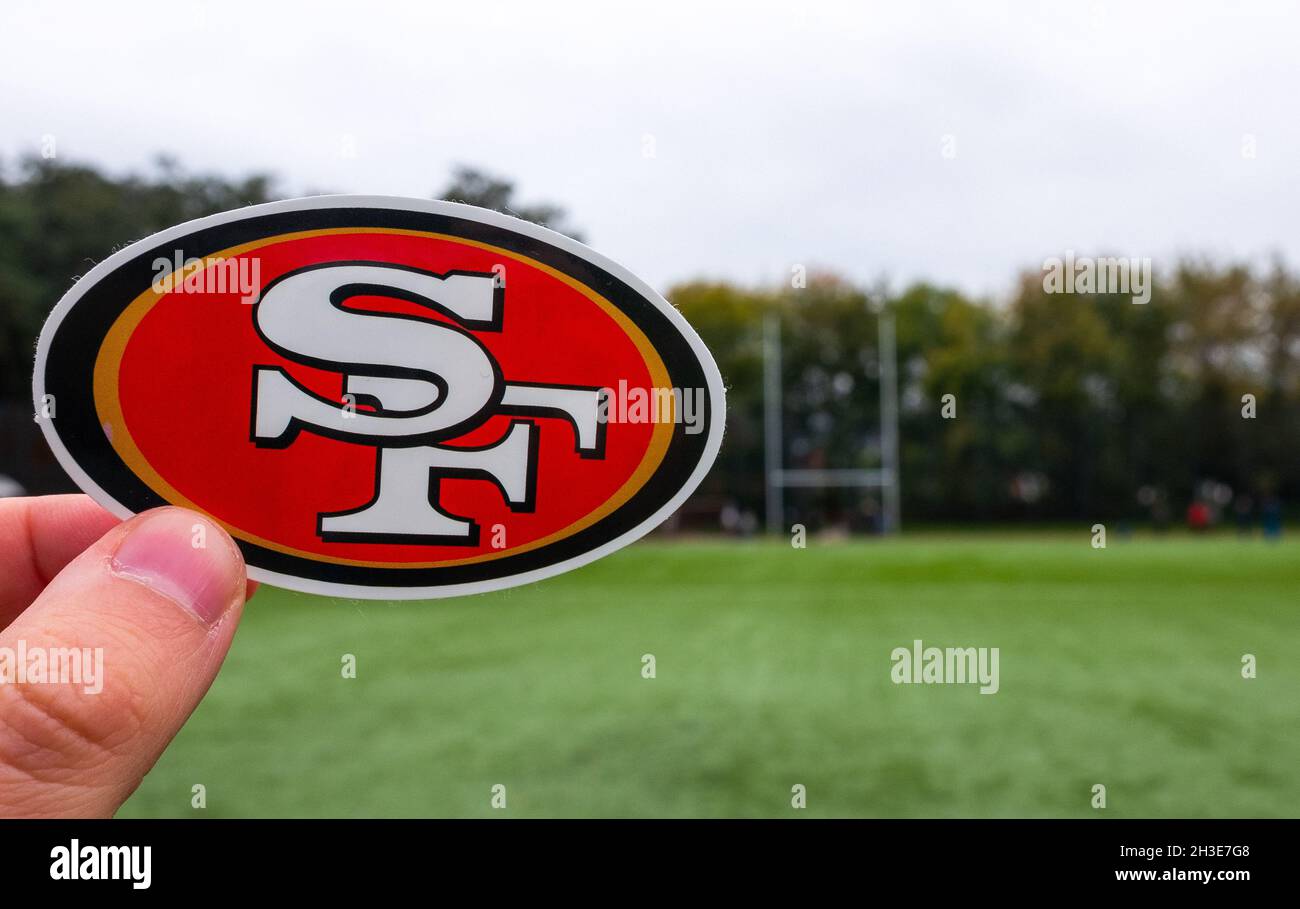 49ers logo hi-res stock photography and images - Alamy