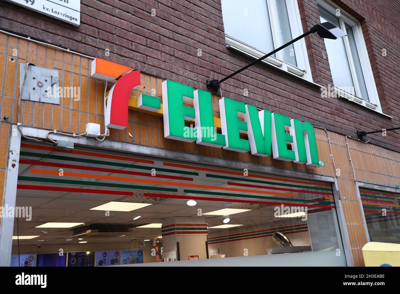 7Eleven store in Stockholm, Sweden Stock Photo Alamy