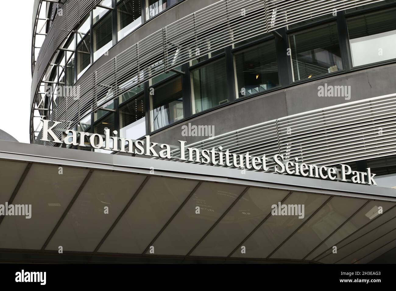 Karolinska Institutet Science Park at Campus Solna,  Stockholm, Sweden. Stock Photo