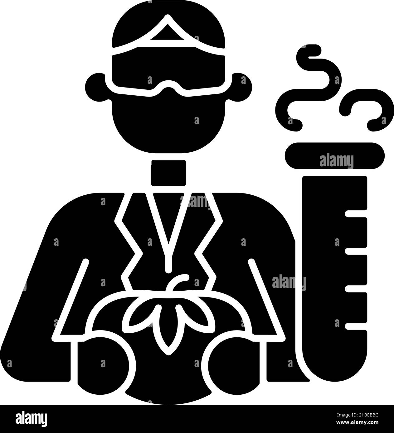 Analyst silhouette Black and White Stock Photos & Images - Alamy