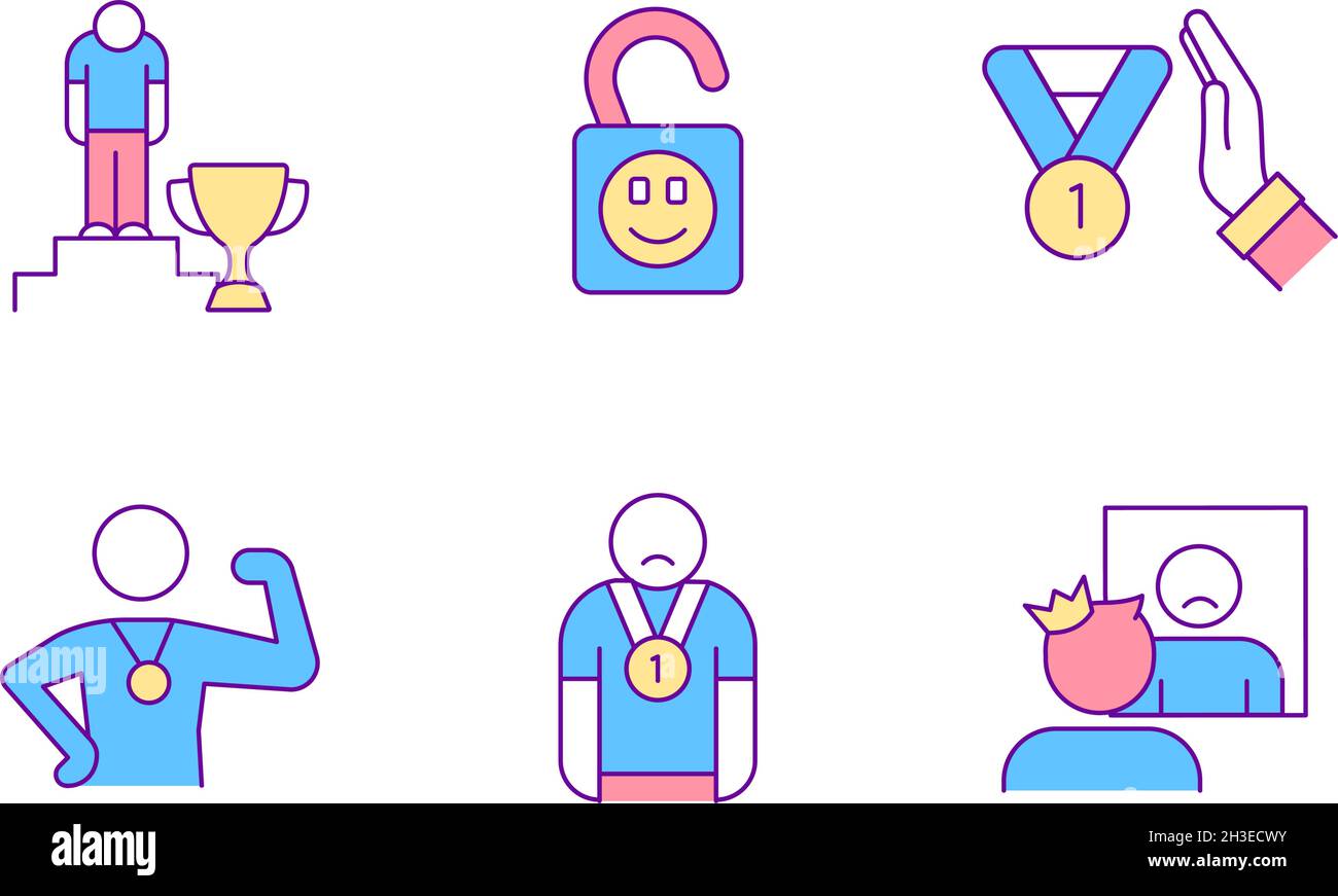 Fraud icons set outline Stock Vector Images - Alamy