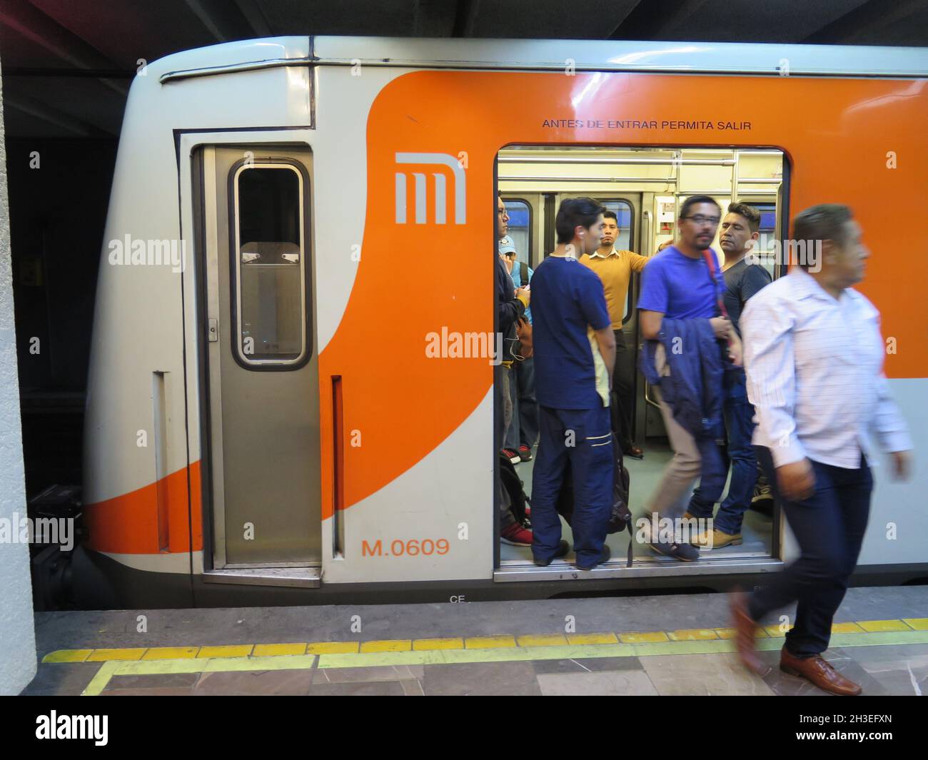 Mexico City metro Stock Photo Alamy