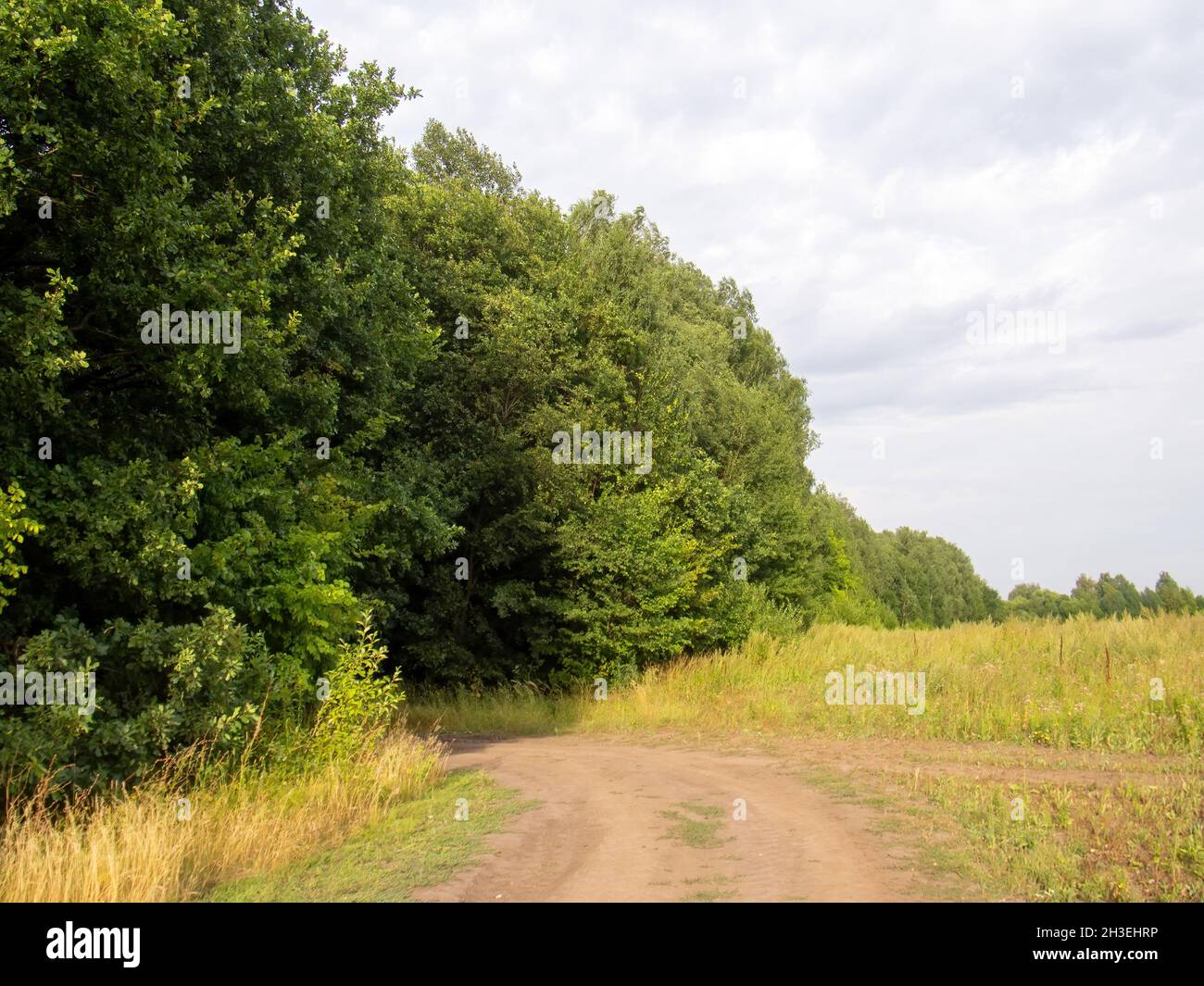 Dark sky dirt road hi-res stock photography and images - Alamy