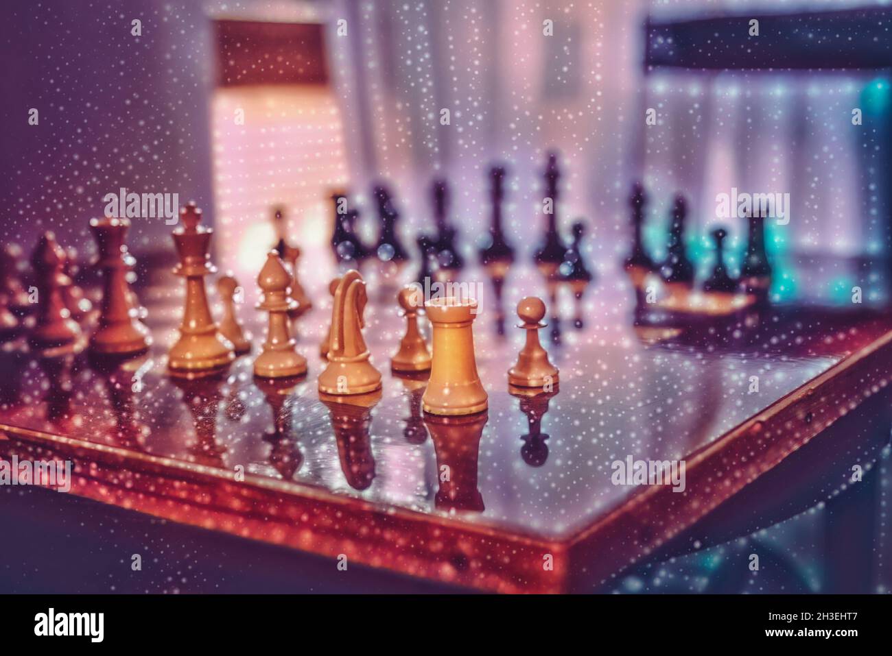 Concept. Chess Pawn on a Boxing Stock Illustration - Illustration of game,  arena: 24129087