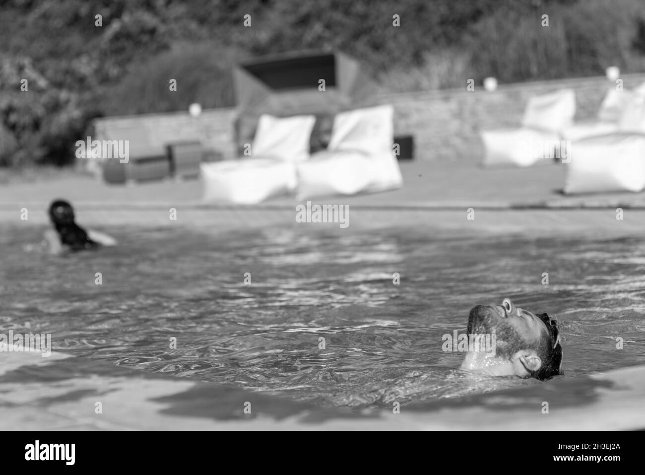 Human swimming Black and White Stock Photos & Images - Alamy