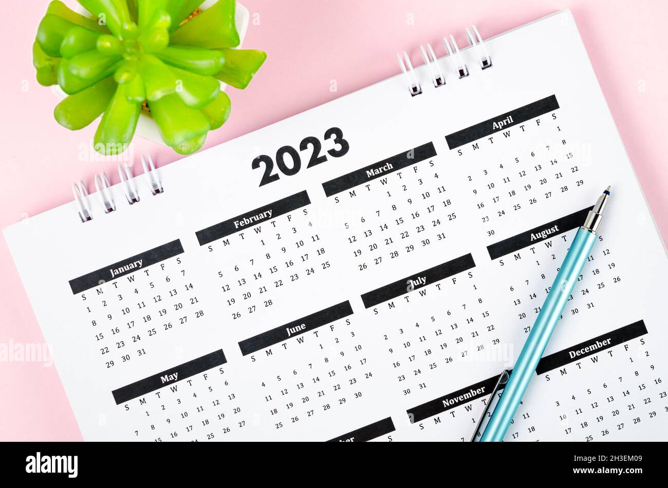 Calendrier 2023 Vintage 2023 Calendar High Resolution Stock Photography And Images - Alamy