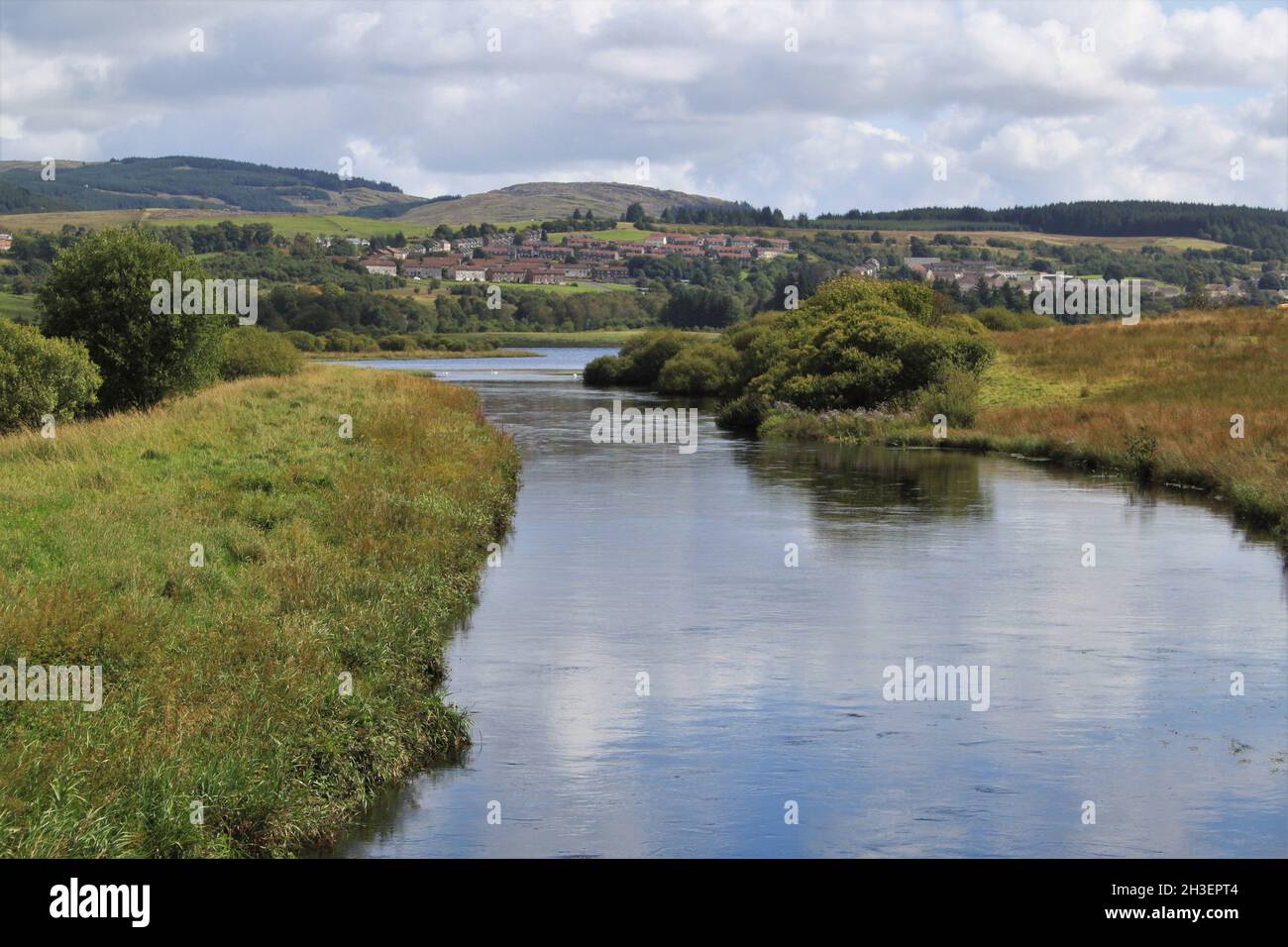 River Doon - Dalmellington - Scotland Stock Photo