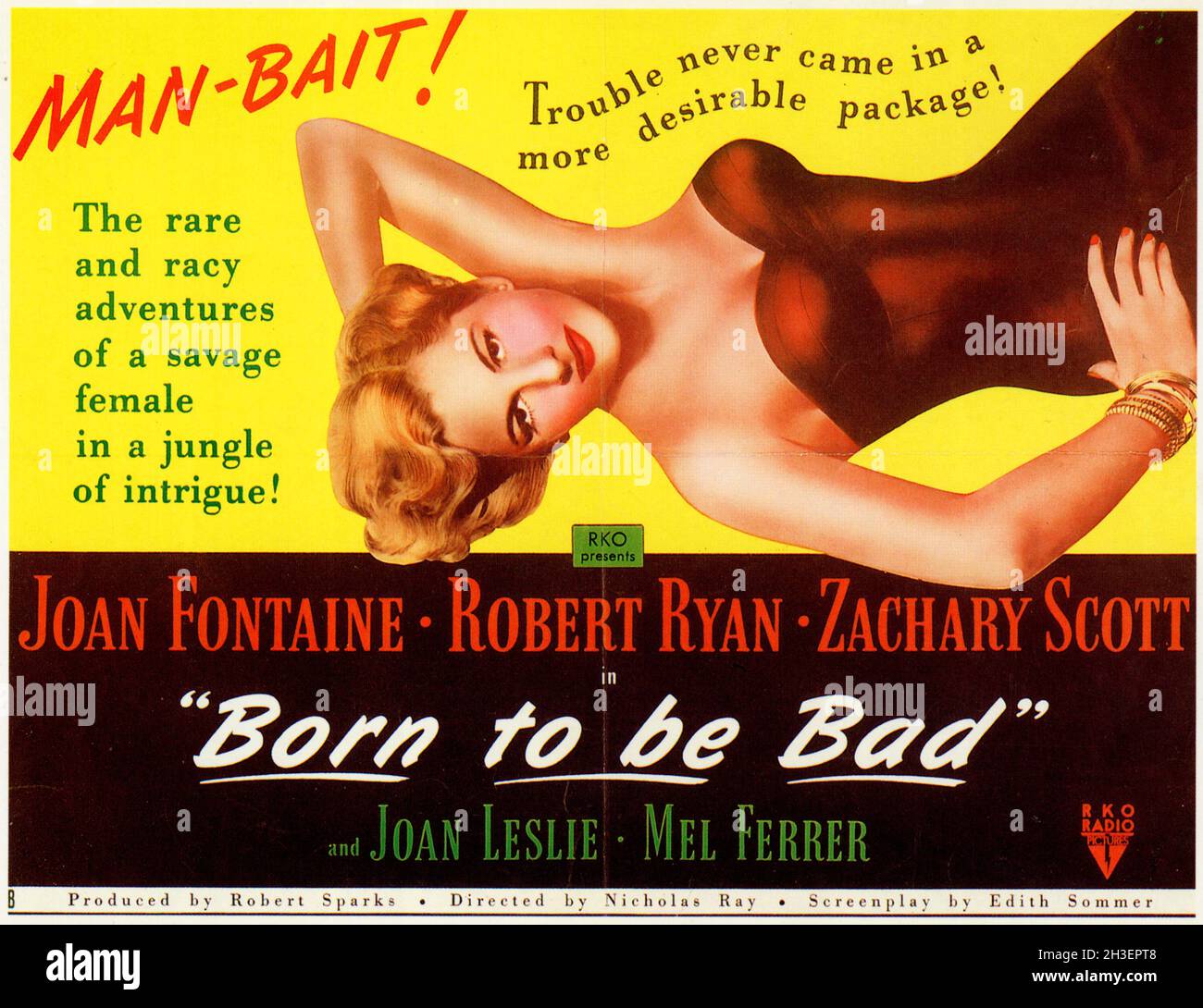BORN TO BE BAD (1950), directed by NICHOLAS RAY. Credit: RKO RADIO / Album Stock Photo