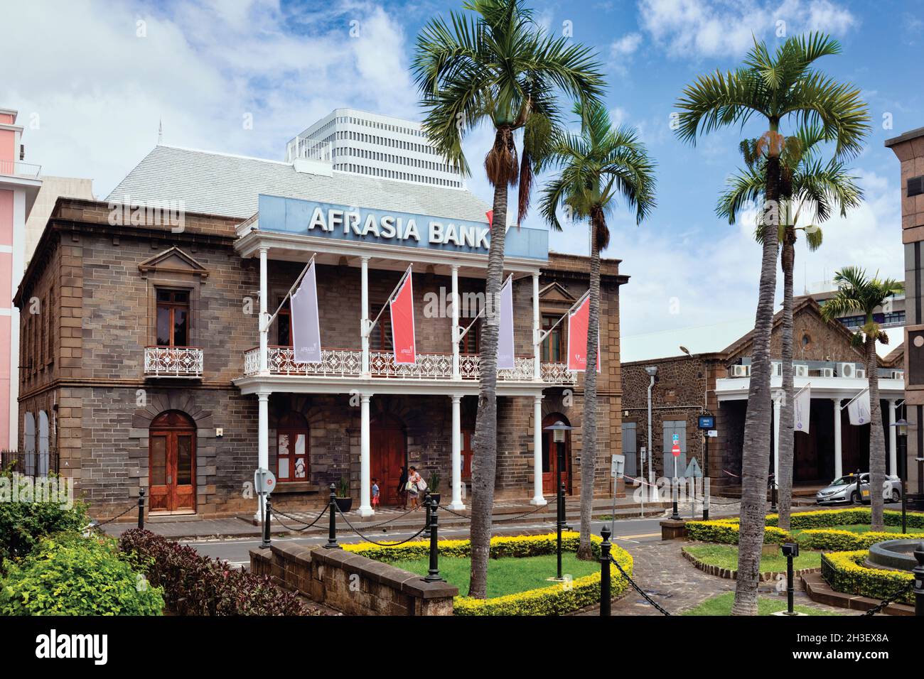 Afrasia Bank, Port Louis, Mauritius, Mascarene Islands Stock Photo Alamy