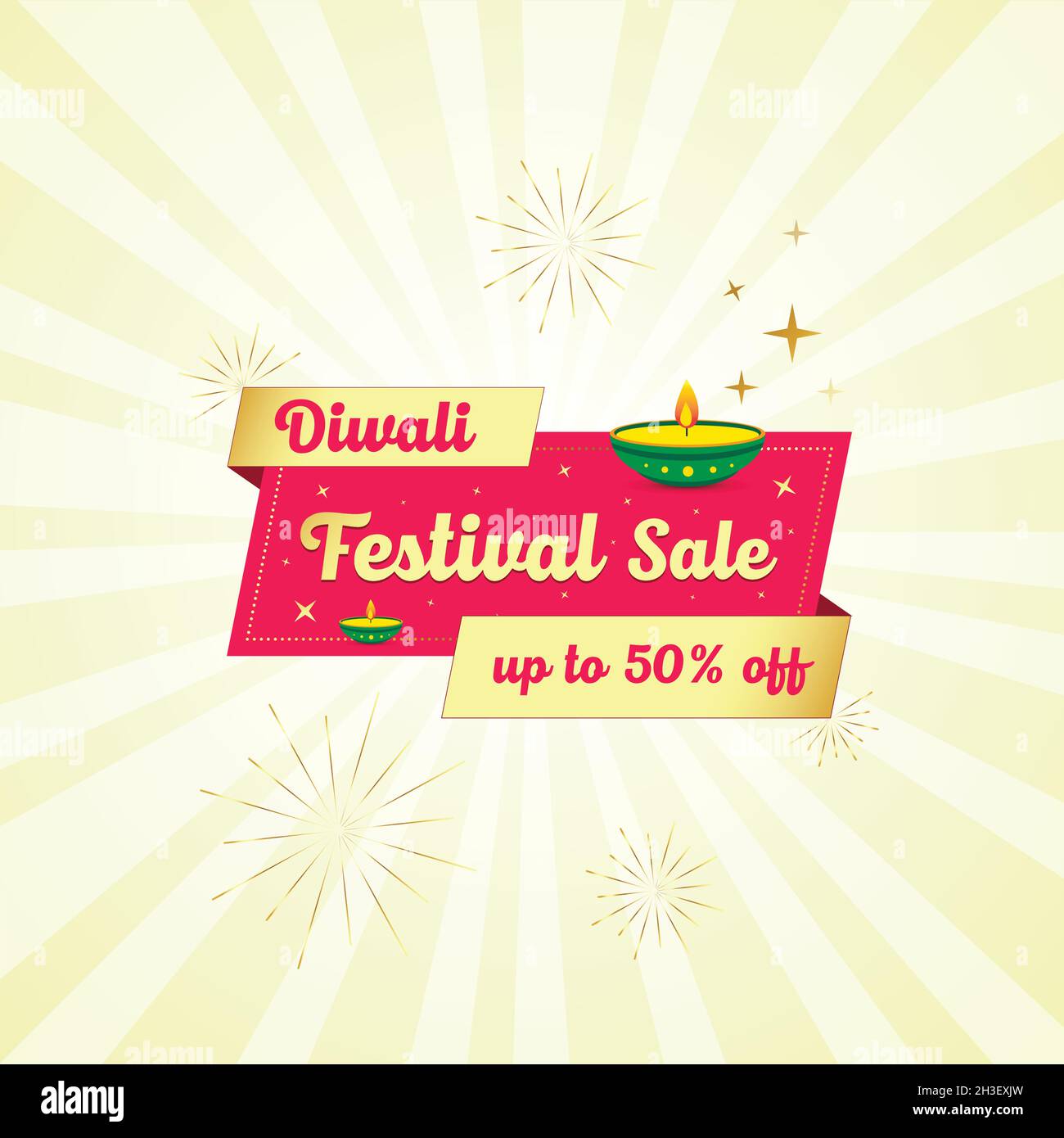 Creative offer banner diwali festival hi-res stock photography and images -  Alamy