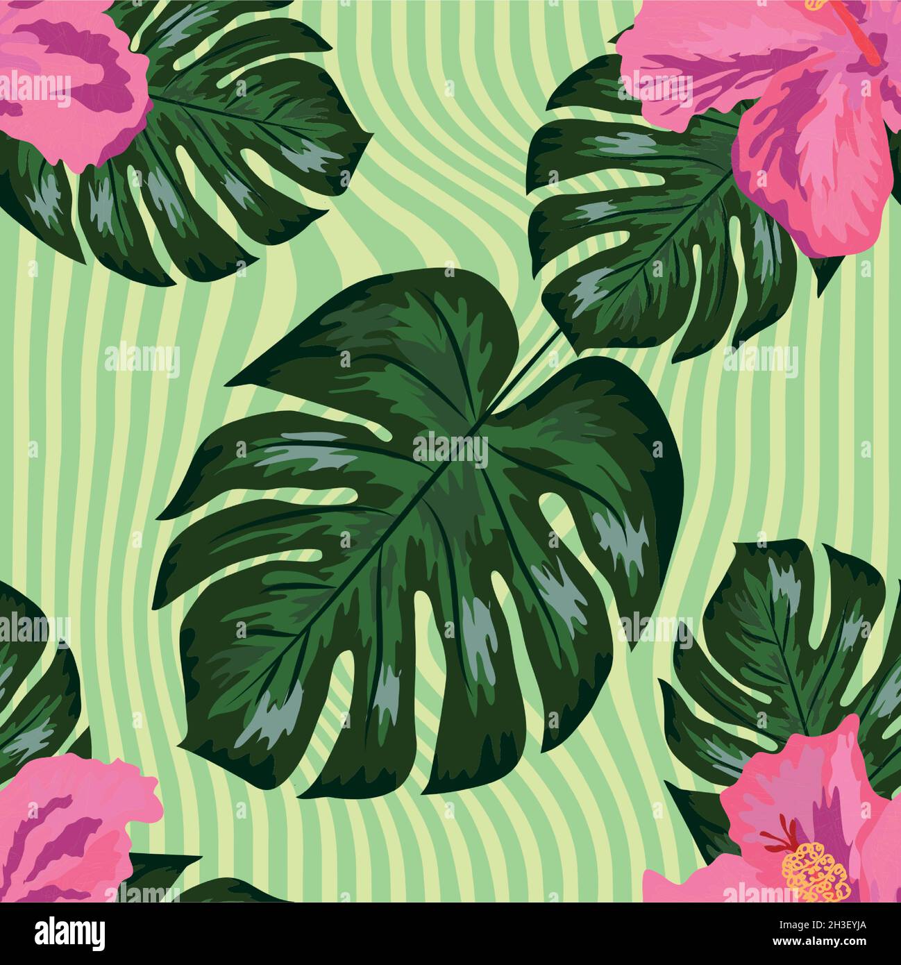 Floral exotic tropical seamless pattern tropic hawaiian wallpaper. Botanical print. Modern floral background Stock Vector Image & Art - Alamy Floral exotic tropical seamless pattern tropic hawaiian wallpaper. Botanical print. Modern floral background Stock Vector Image & Art - Alamy