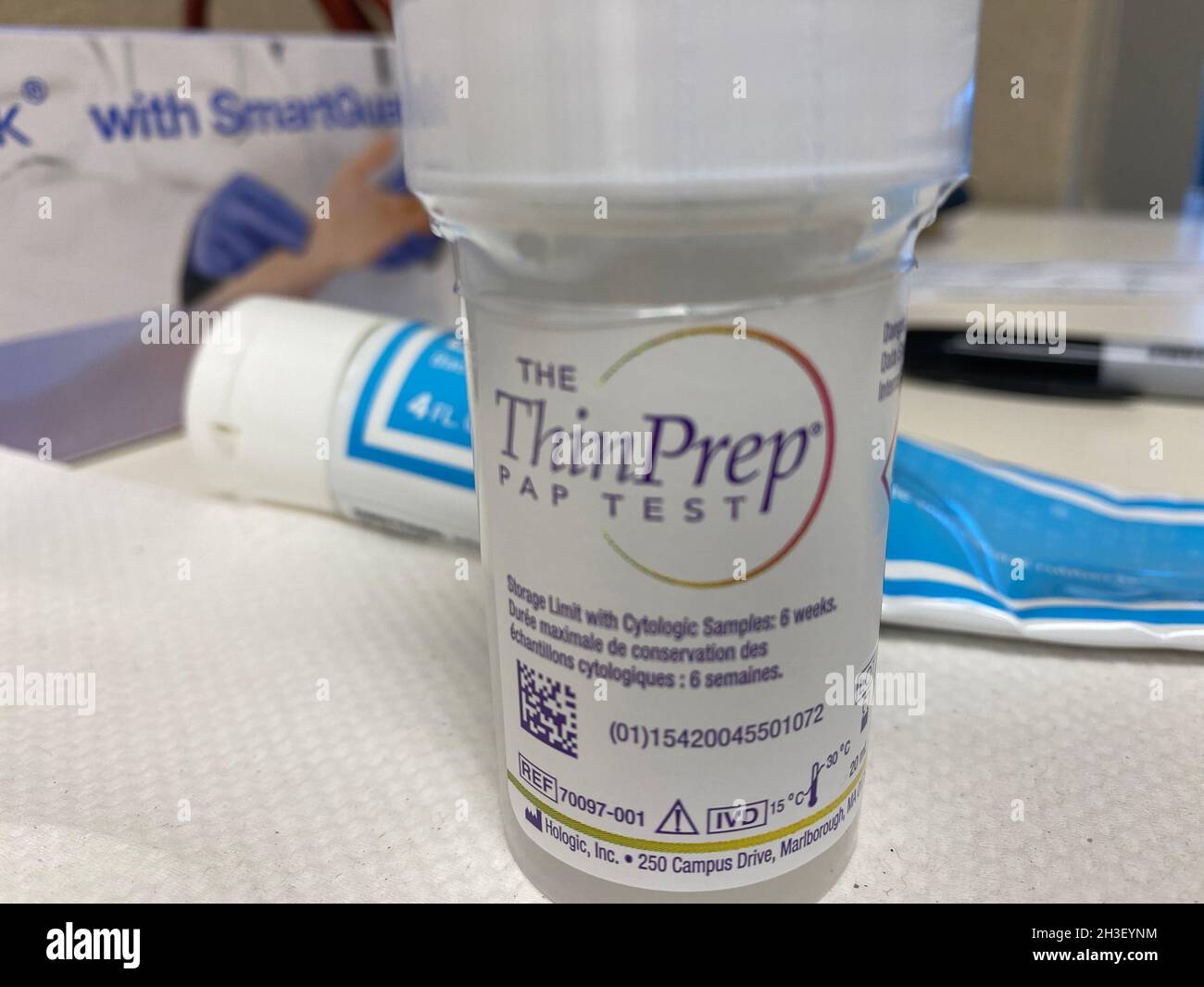 ThinPrep Pap Test Kit Stock Photo - Alamy