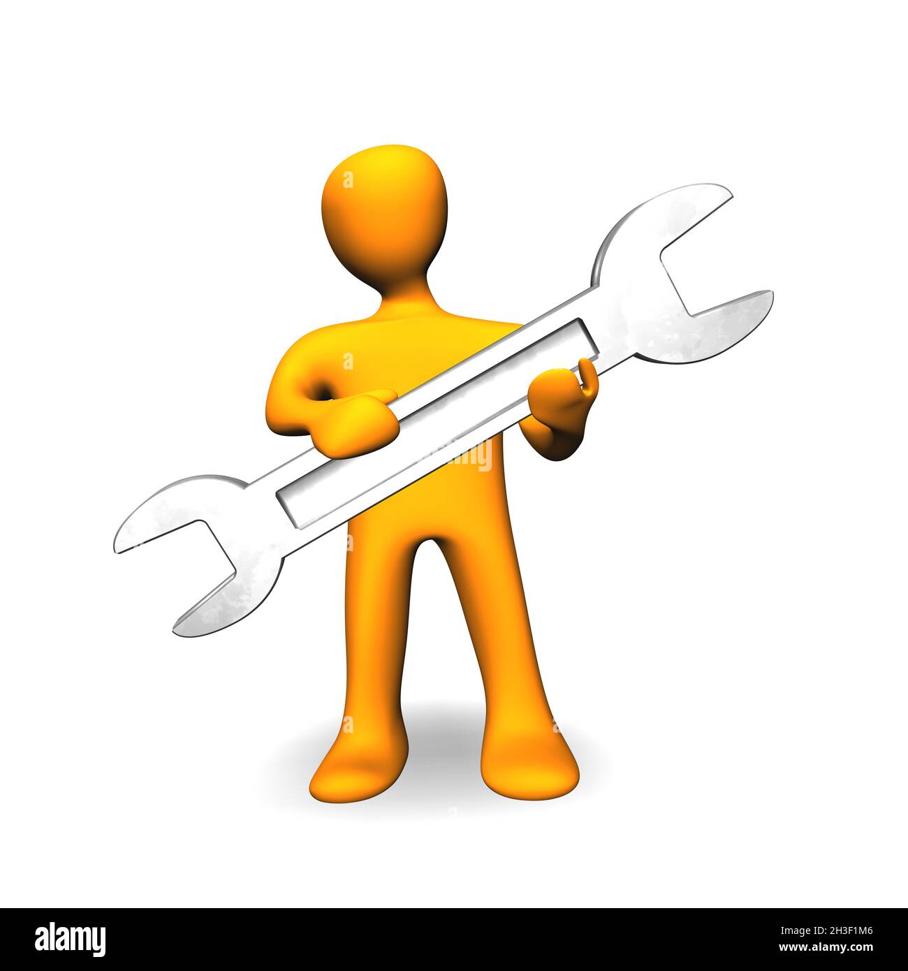 Repair Shop 3D Stock Photo Alamy