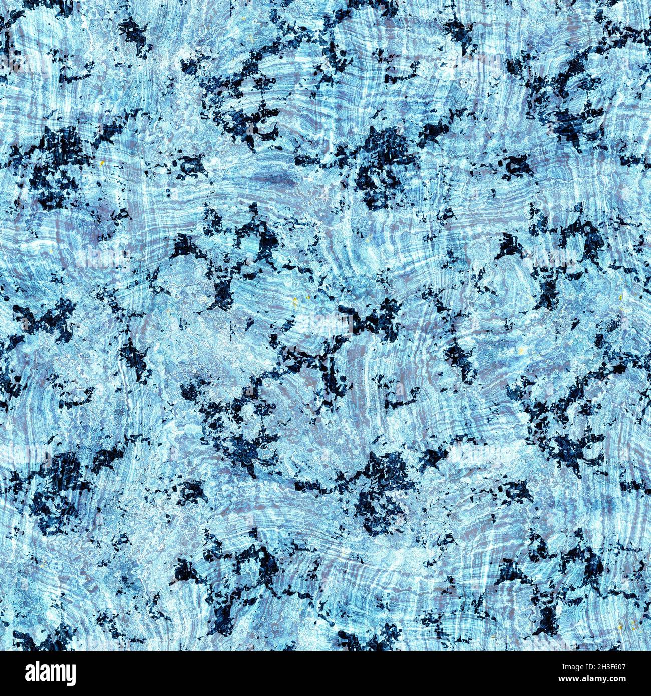 Seamless indigo block print texture on navy blue woven effect ...