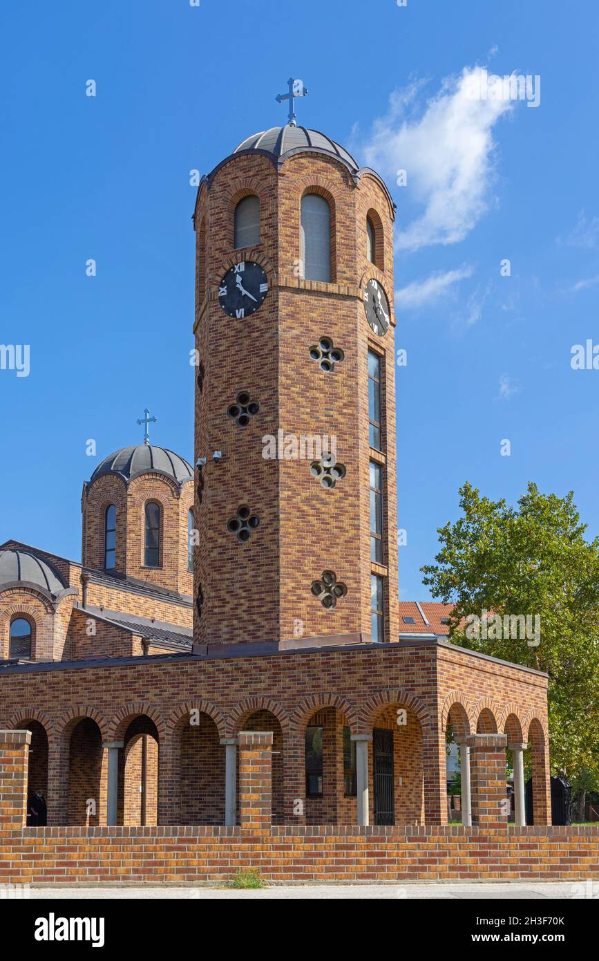 Novi Sad, Serbia - September 18, 2021: Nativity of Saint John the ...