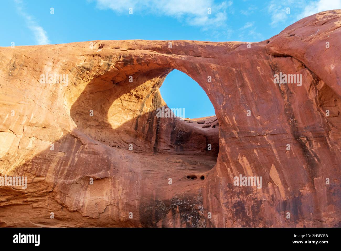 Ear of the Wind Rock Formation Located in Monument Valley, Arizona ...